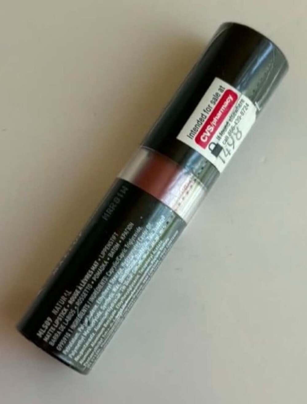 NYX Matte Lipstick MLS09 Natural